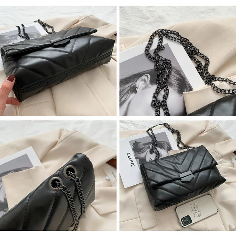 New Casual Chain Crossbody Bags for Women 