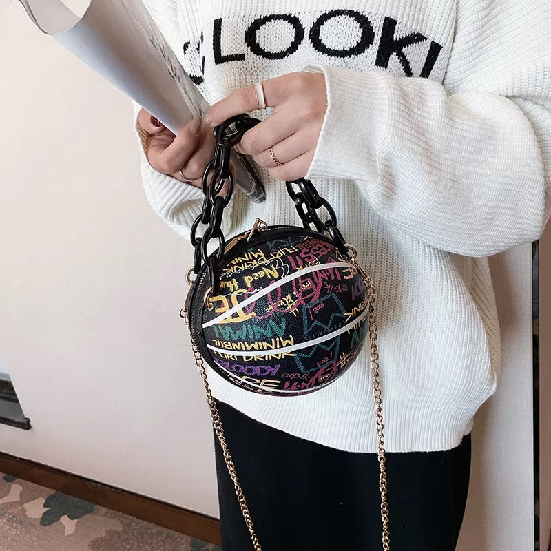 Graffiti Basketball Bags for Women 