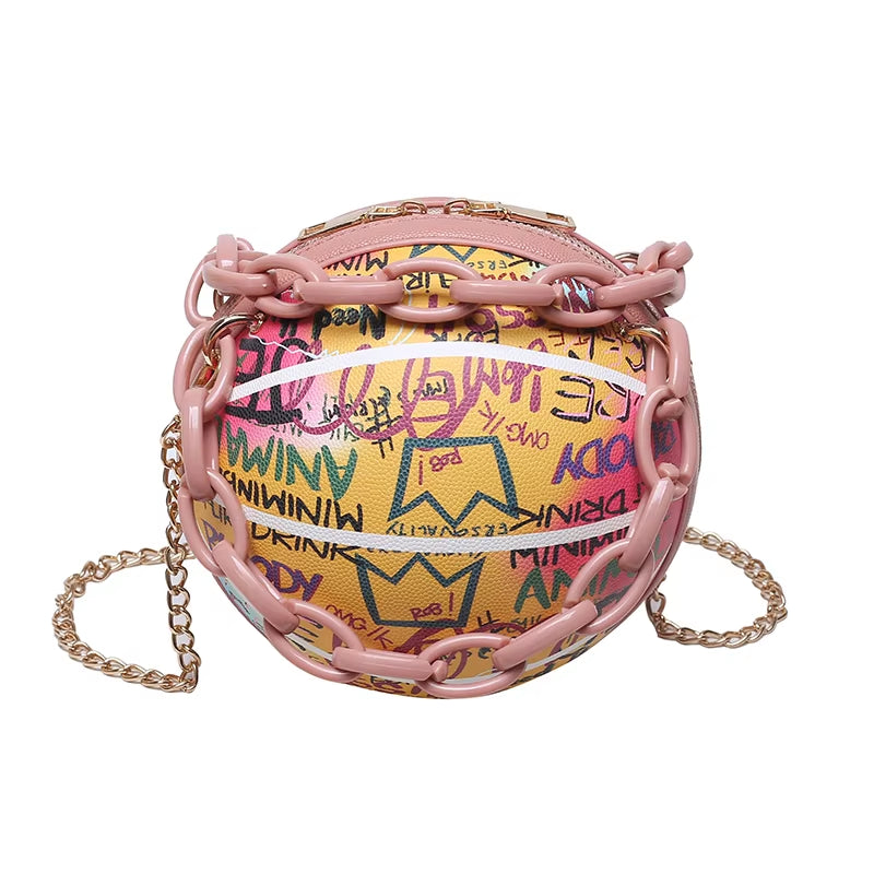 Graffiti Basketball Bags for Women 