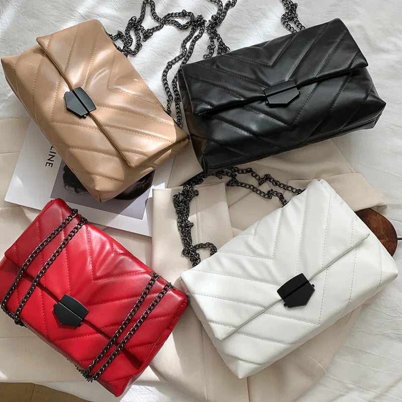 New Casual Chain Crossbody Bags for Women 